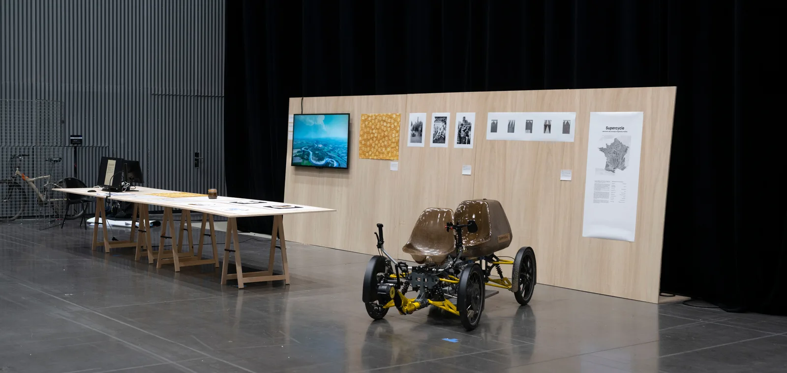 Les Supercycles pendant la résidence itinérante 2024