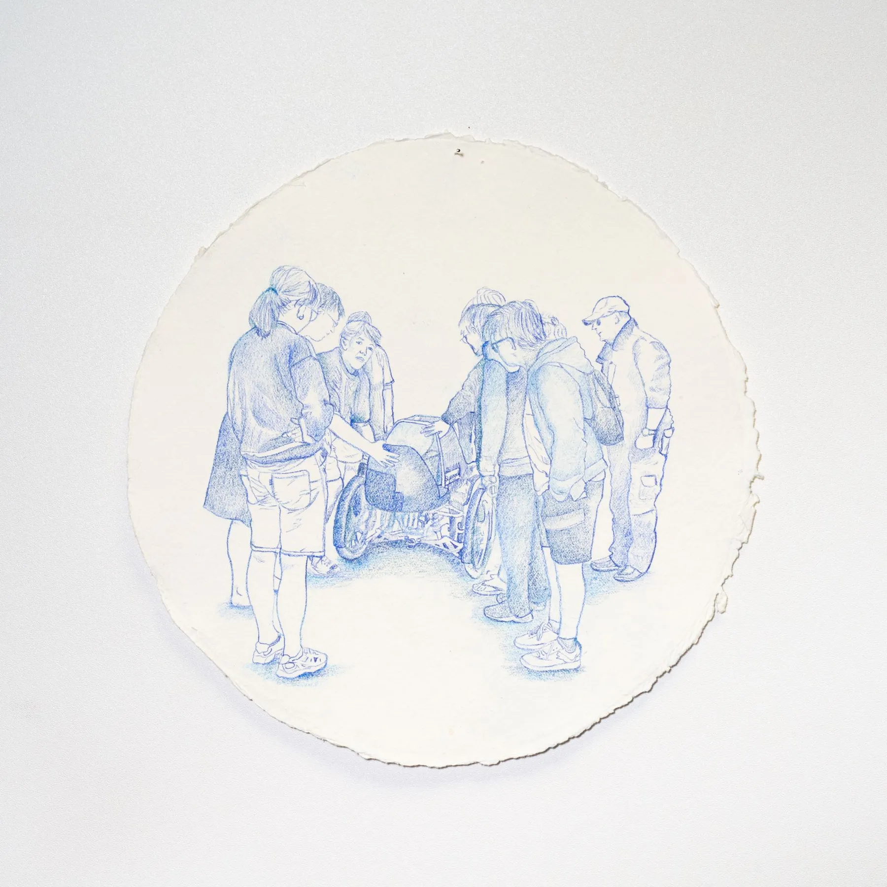 Diptiques — papier et dessin 1