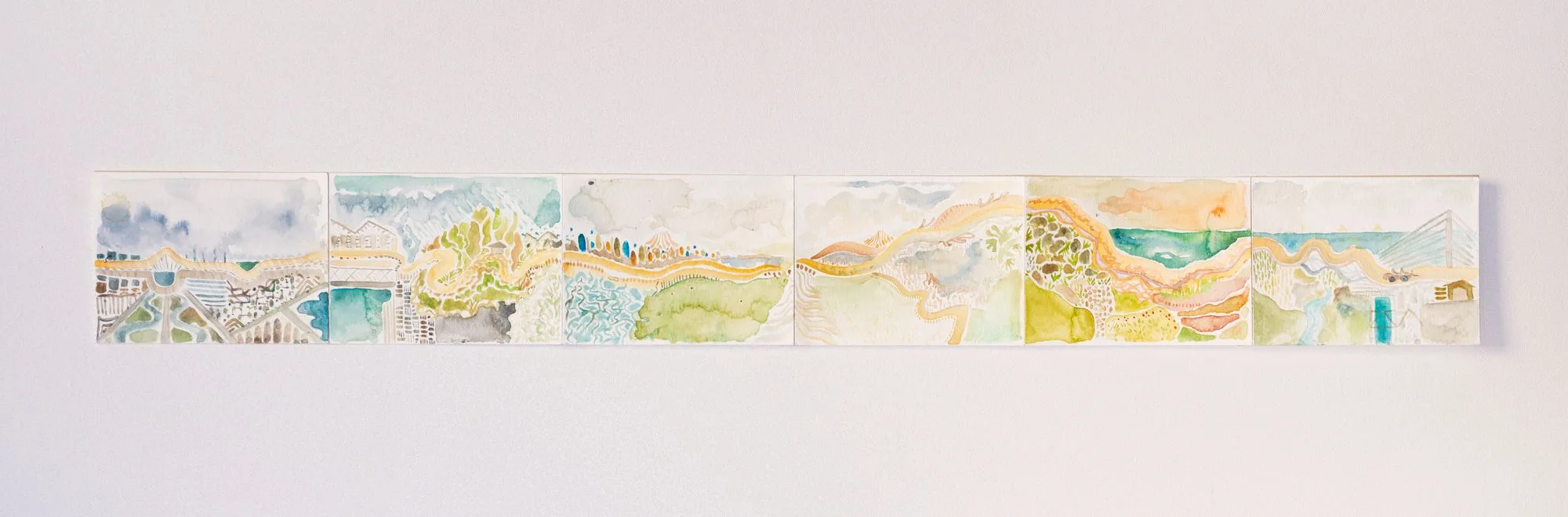 Aquarelles du Mouvement Présent — première série