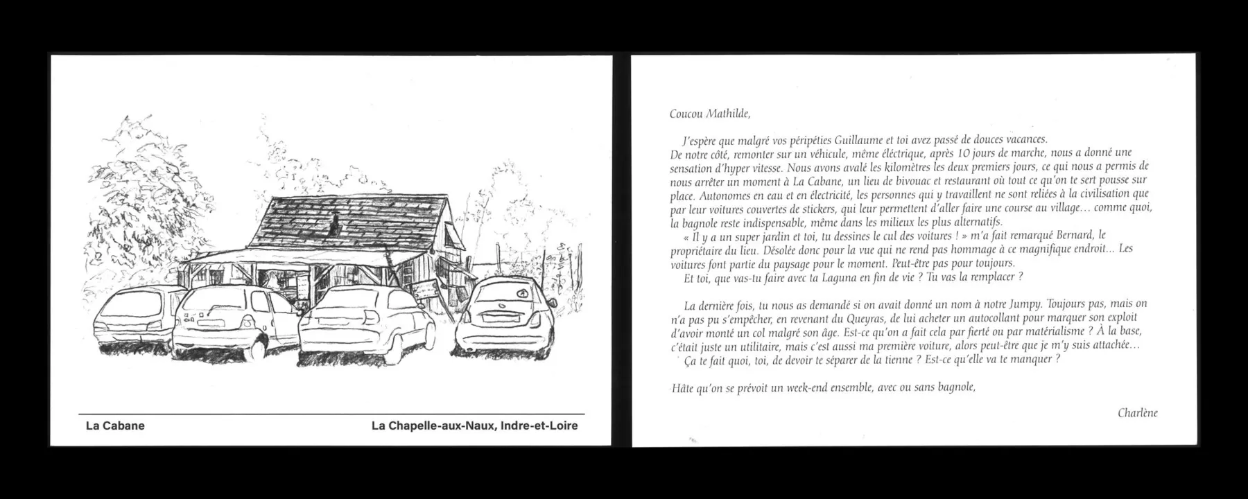 Retour vers le Futur — dessin et texte 5