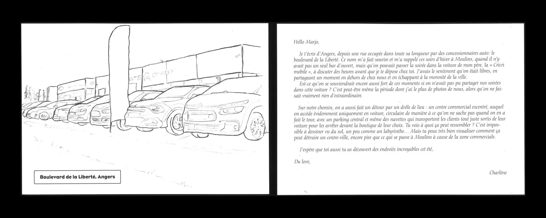 Retour vers le Futur — dessin et texte 6